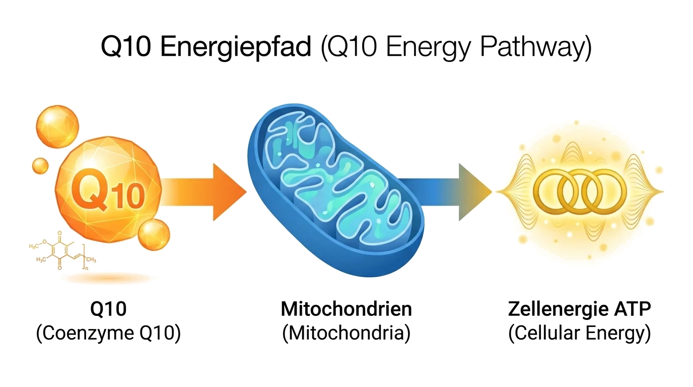 Mitochondrien-Reaktivierung. Wirkungsweise von Coenzym Q10