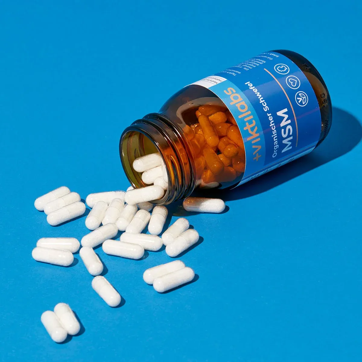 Viktilabs MSM Kapseln Nahaufnahme