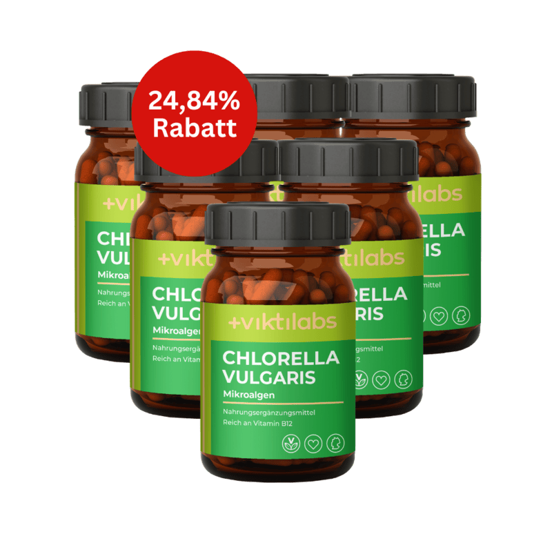 Chlorella Vulgaris 6er-Bundle