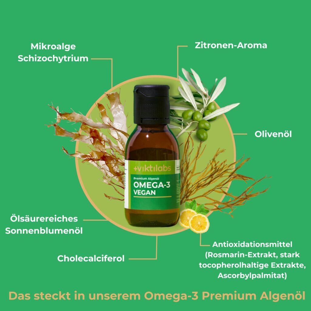 Veganes Omega-3 von Viktilabs