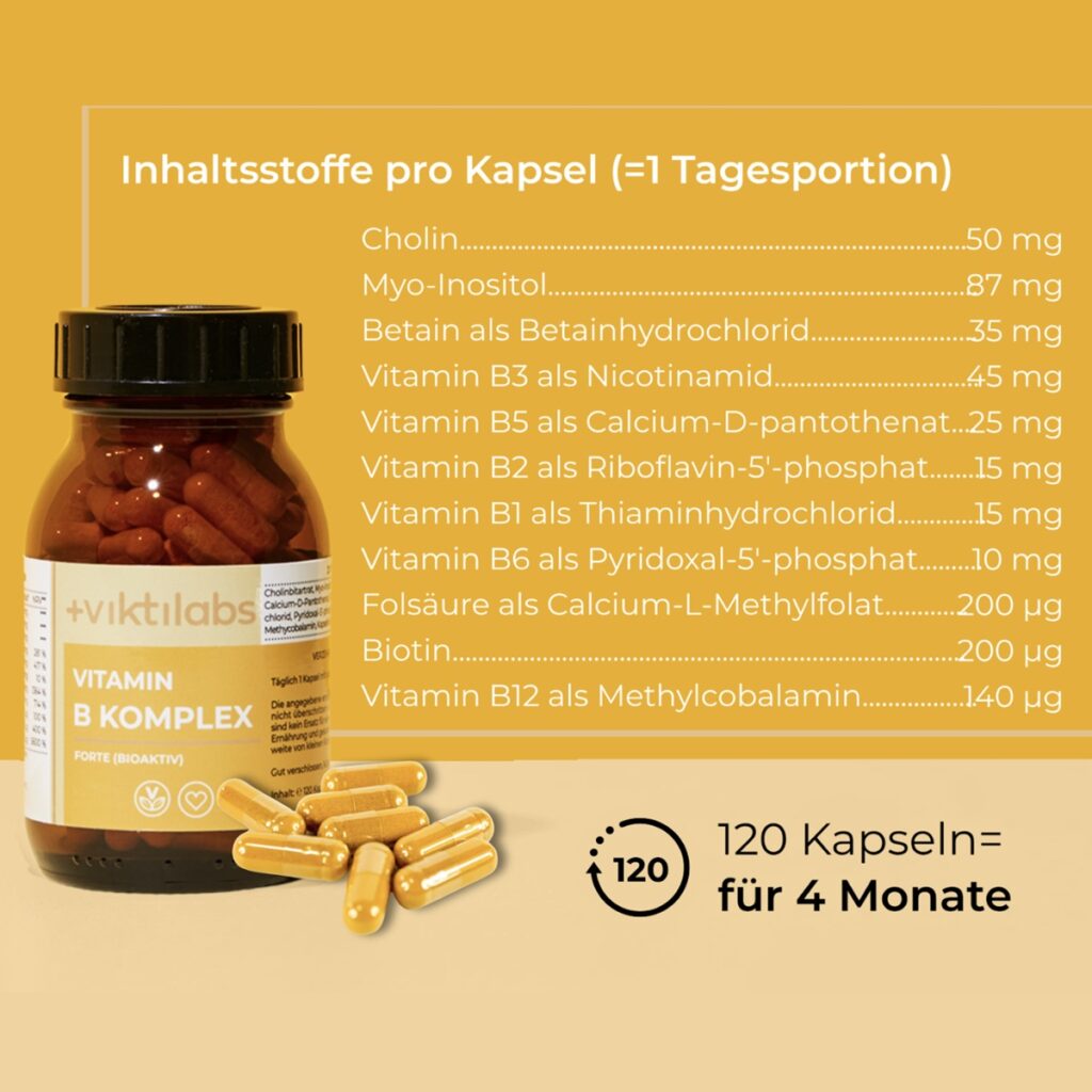 Vitamin B Komplex Forte von Viktilabs