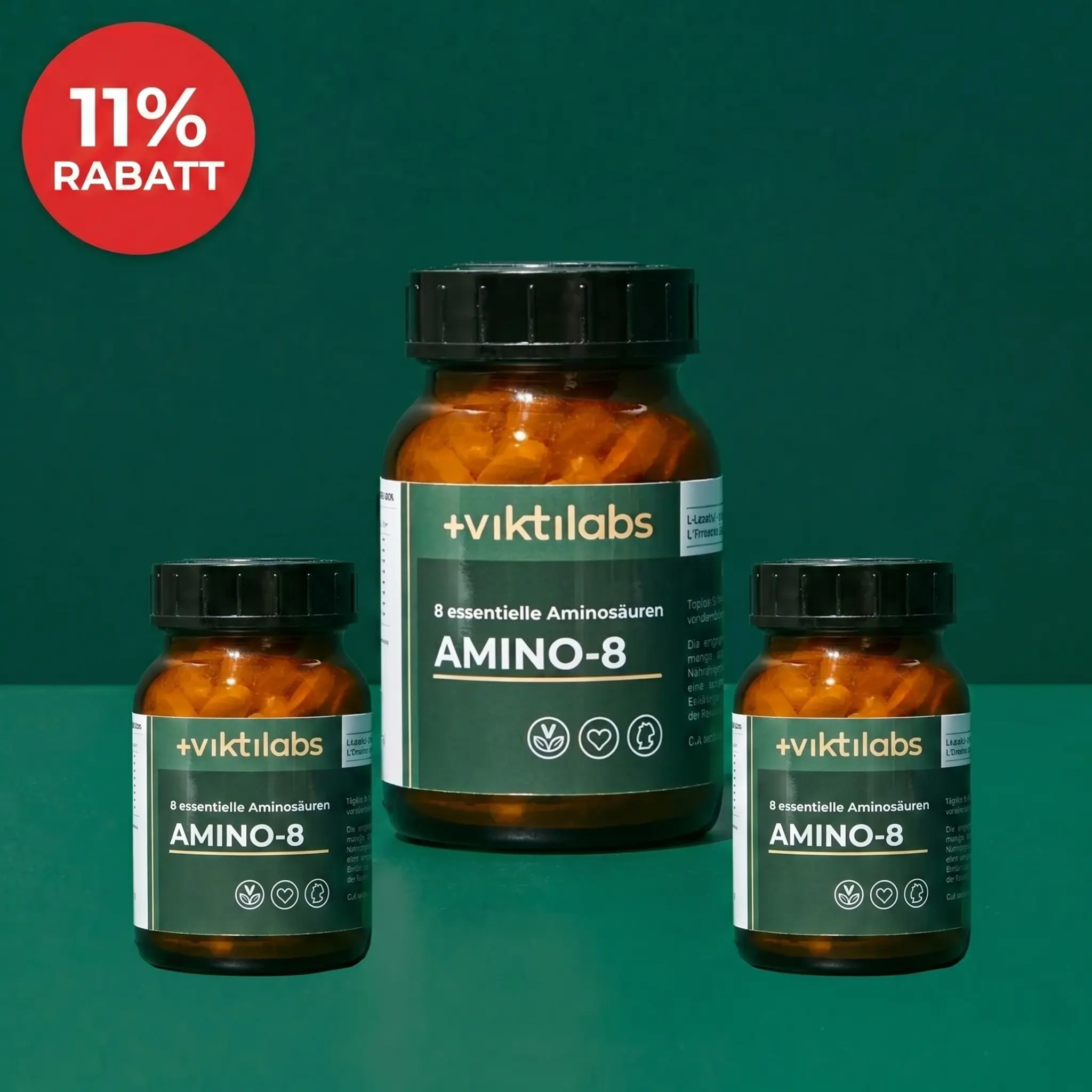 3x Vorteilspaket – Amino 8 von Viktilabs