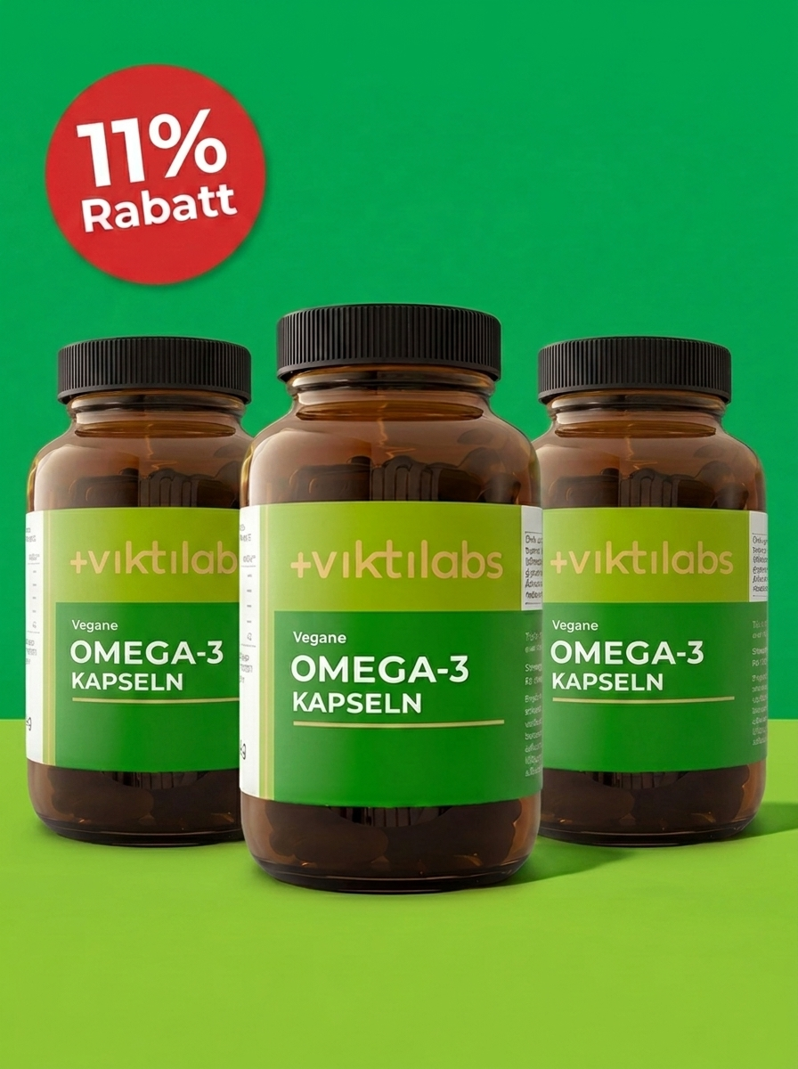 3x Vorteilspaket – Viktilabs Vegane Omega-3