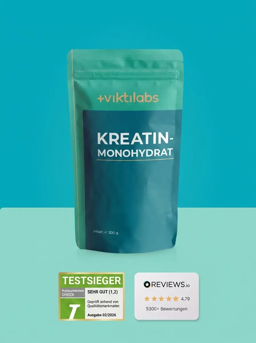 Viktilabs Kreatin Monohydrat – Produktfoto