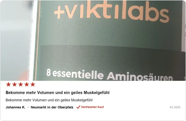 Echte Kundenbewertung Amino-8