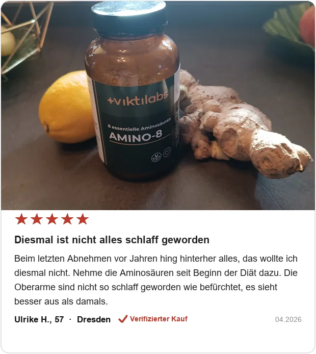 Echte Kundenbewertung Amino-8