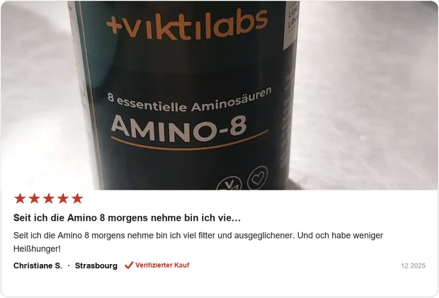 Echte Kundenbewertung Amino-8