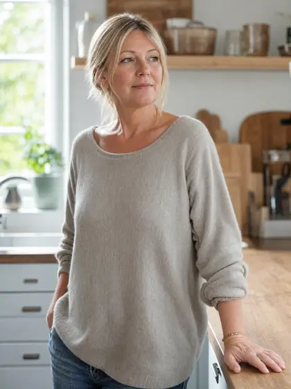 Frau im Alltag, Altersgruppe 50–54
