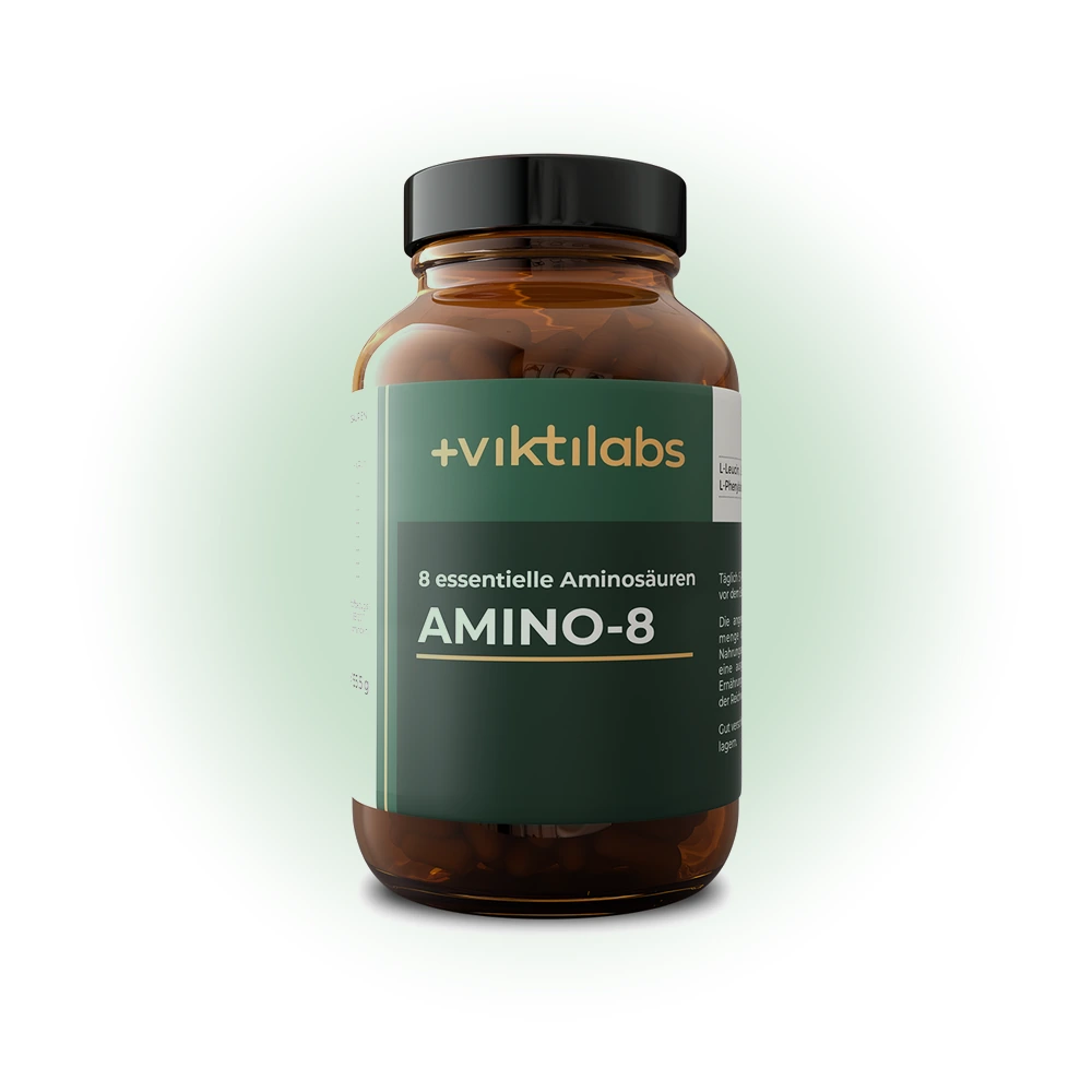 Amino-8 von Viktilabs, Glas mit 150 Presslingen
