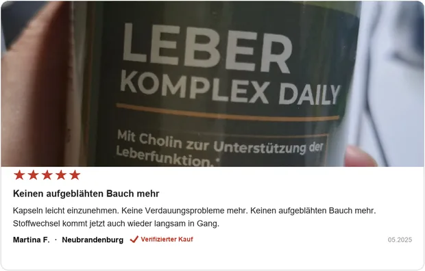 Echte Kundenbewertung mit Kundenfoto