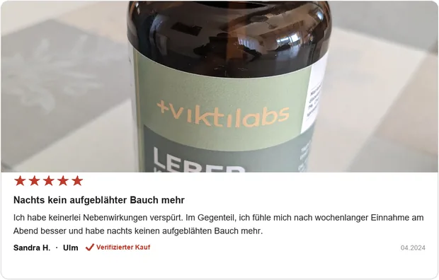 Echte Kundenbewertung mit Kundenfoto