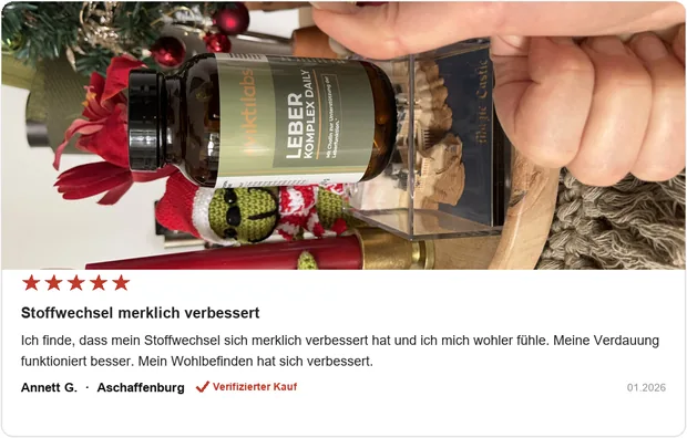Echte Kundenbewertung mit Kundenfoto