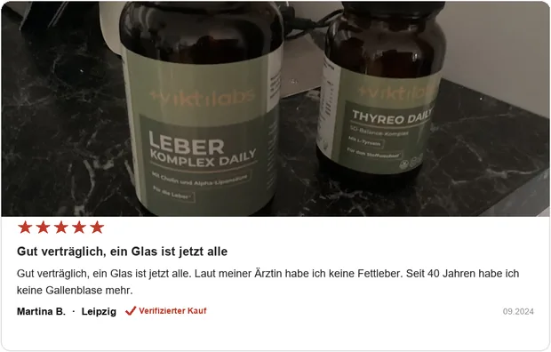 Echte Kundenbewertung mit Kundenfoto
