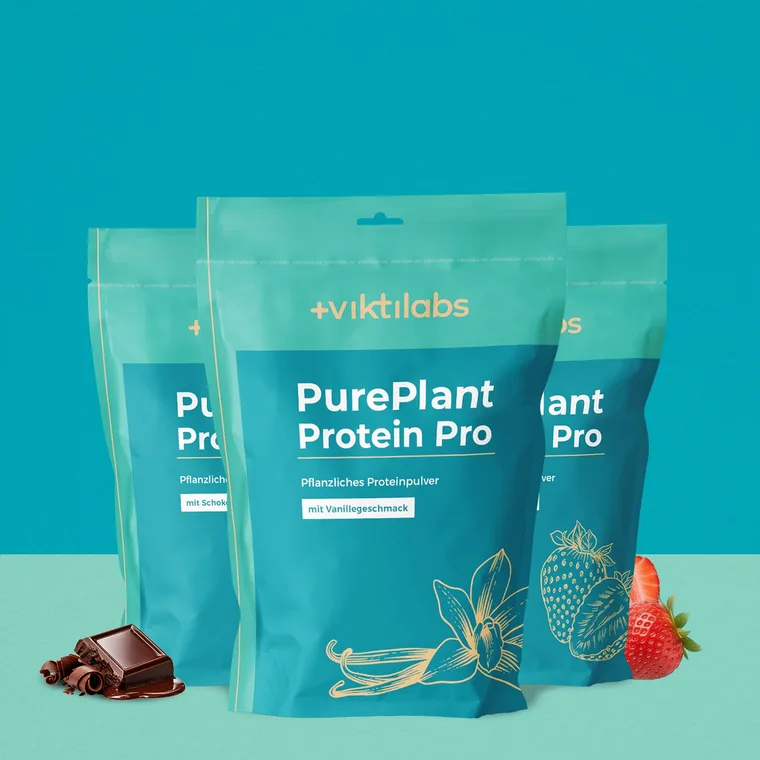 PurePlant Protein von viktilabs, der klassische Weg über die Mahlzeit