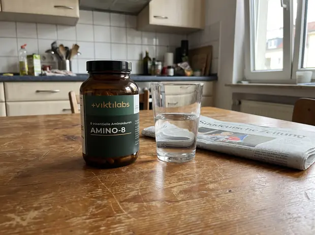 Amino 8 auf einem K&uuml;chentisch