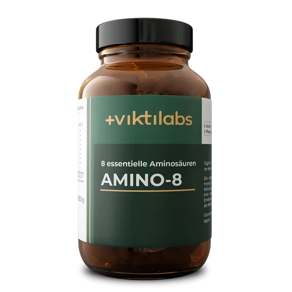 Amino-8 von viktilabs, Glas mit 150 Presslingen