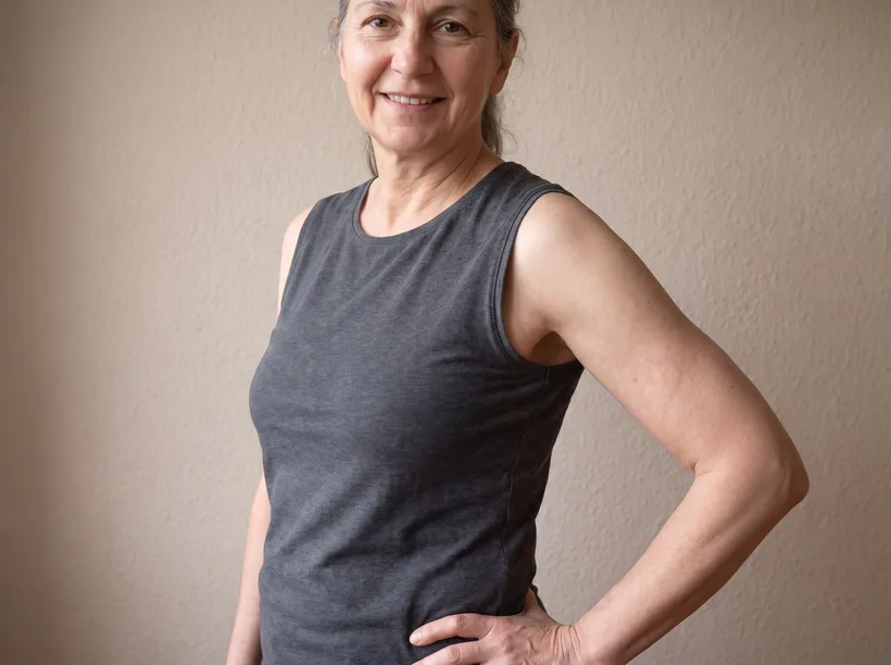 frisches Gesicht nachher