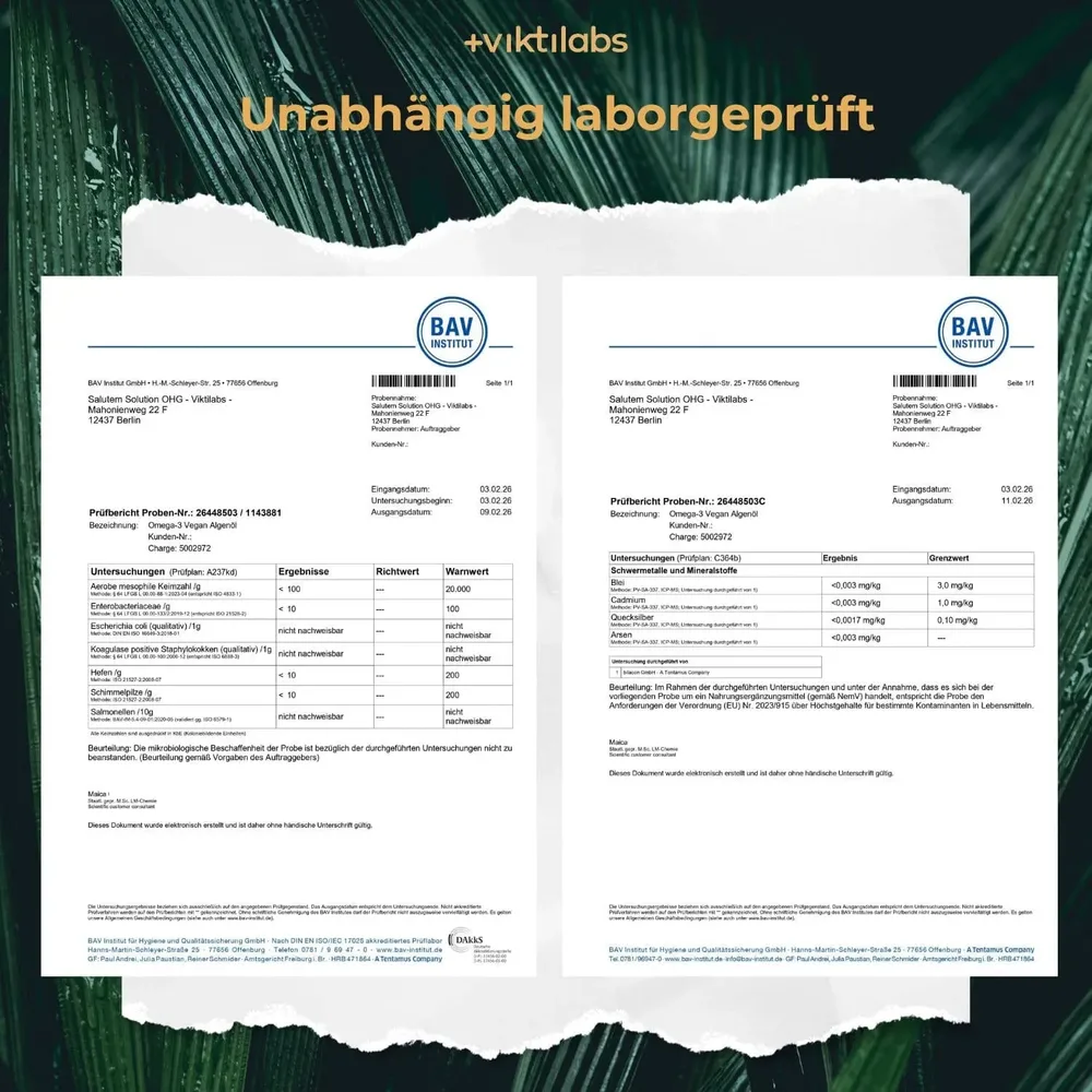 Laborgeprüft: Zertifikat