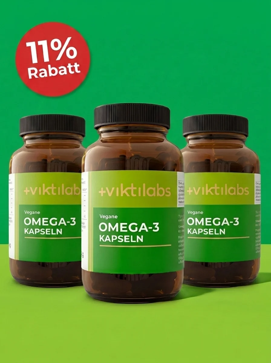3x Vorteilspaket – Viktilabs Vegane Omega-3