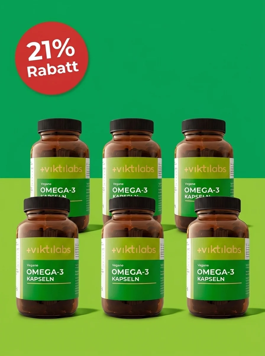 6x Sparpaket – Viktilabs Vegane Omega-3