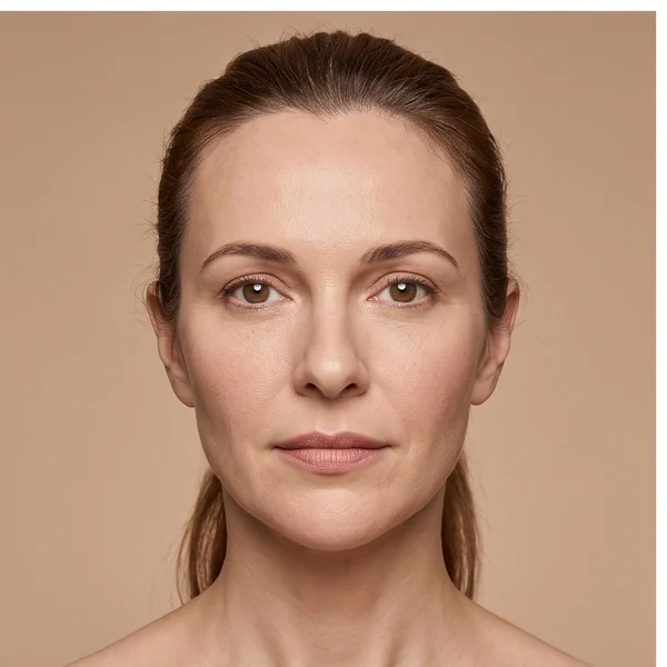 Herzf&ouml;rmige Gesichtsform