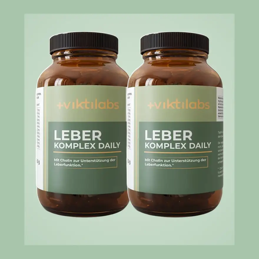 2 Gläser Leber Komplex Daily
