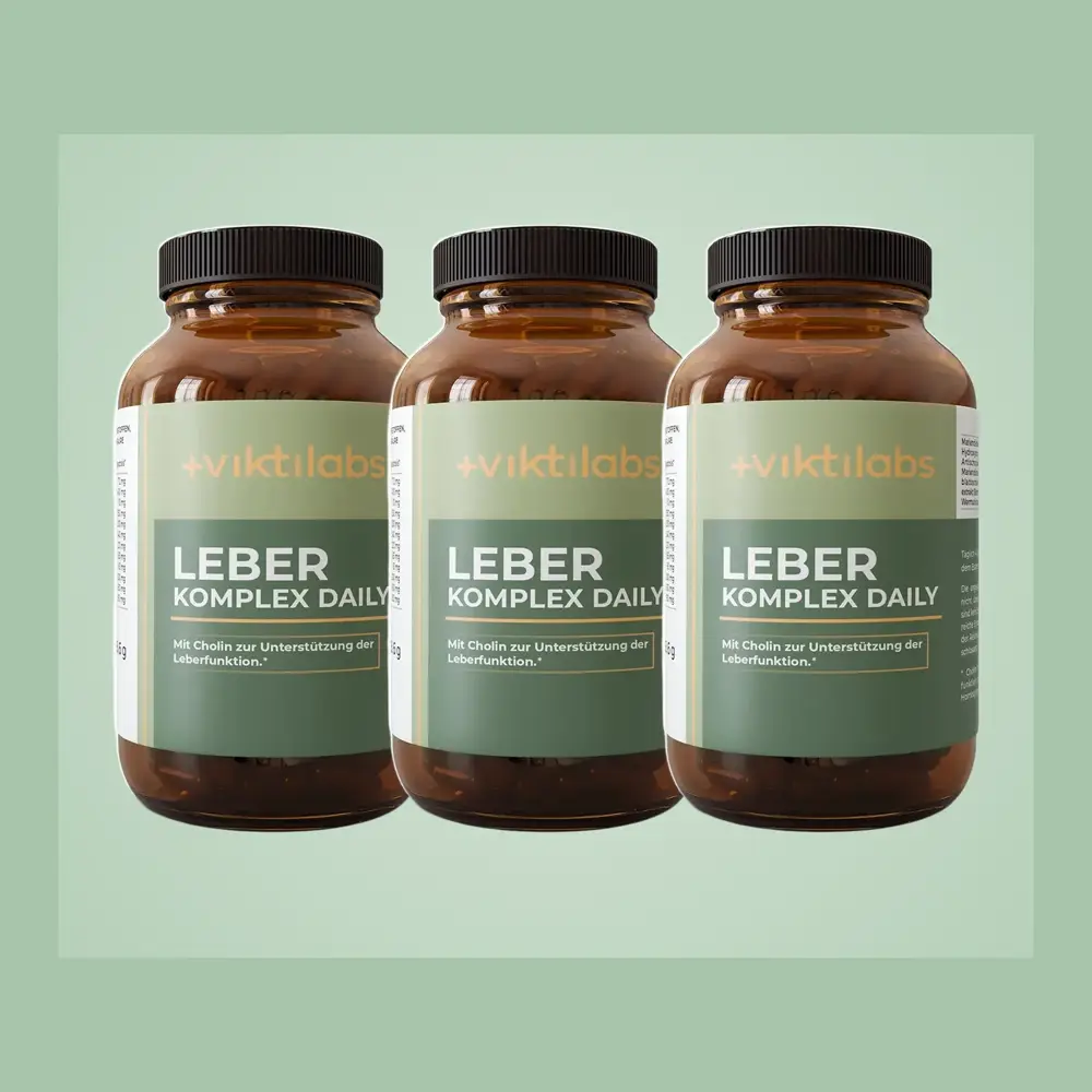 3 Gläser Leber Komplex Daily